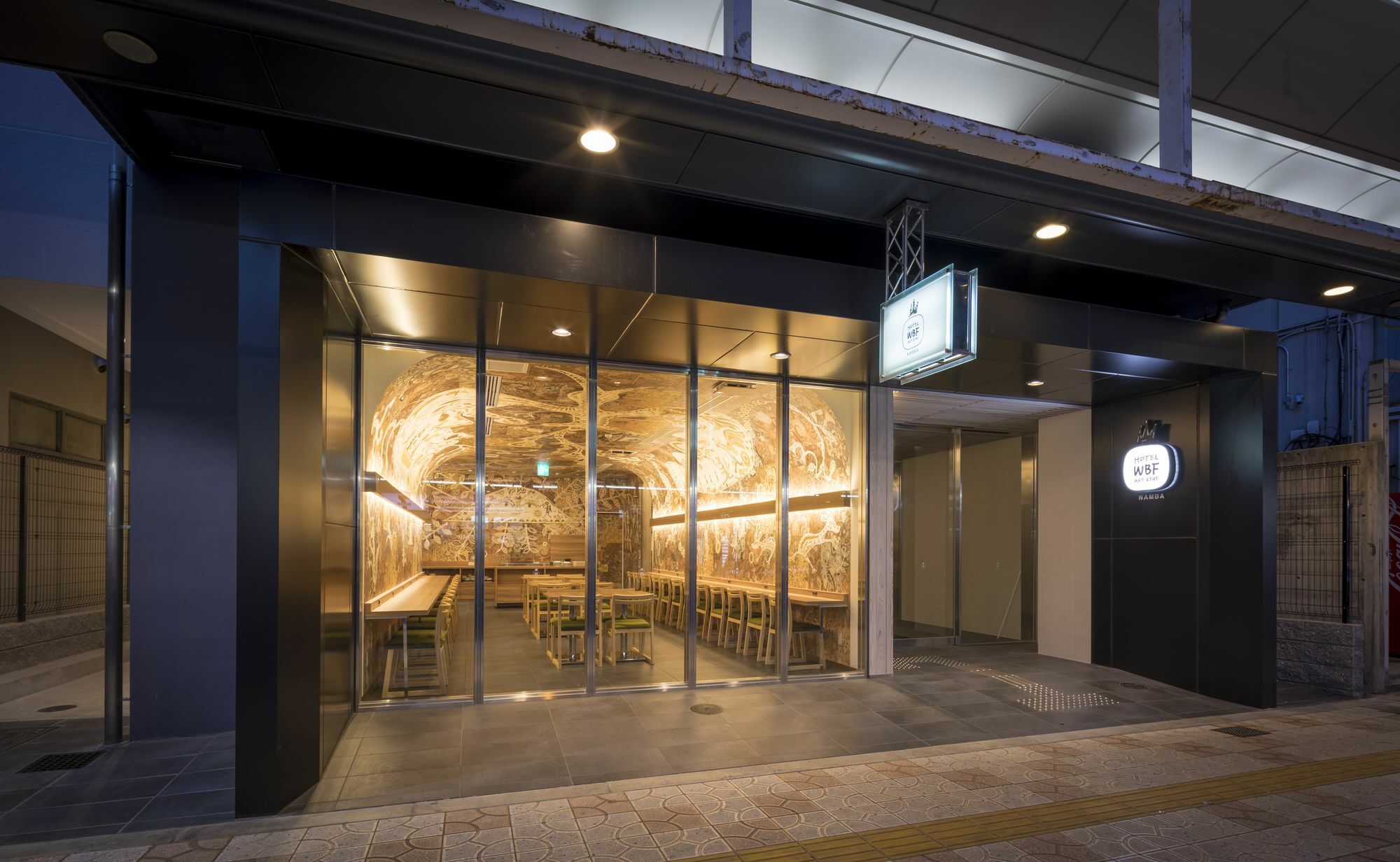 Hotel Wbf Artstay Namba Oszaka Kültér fotó